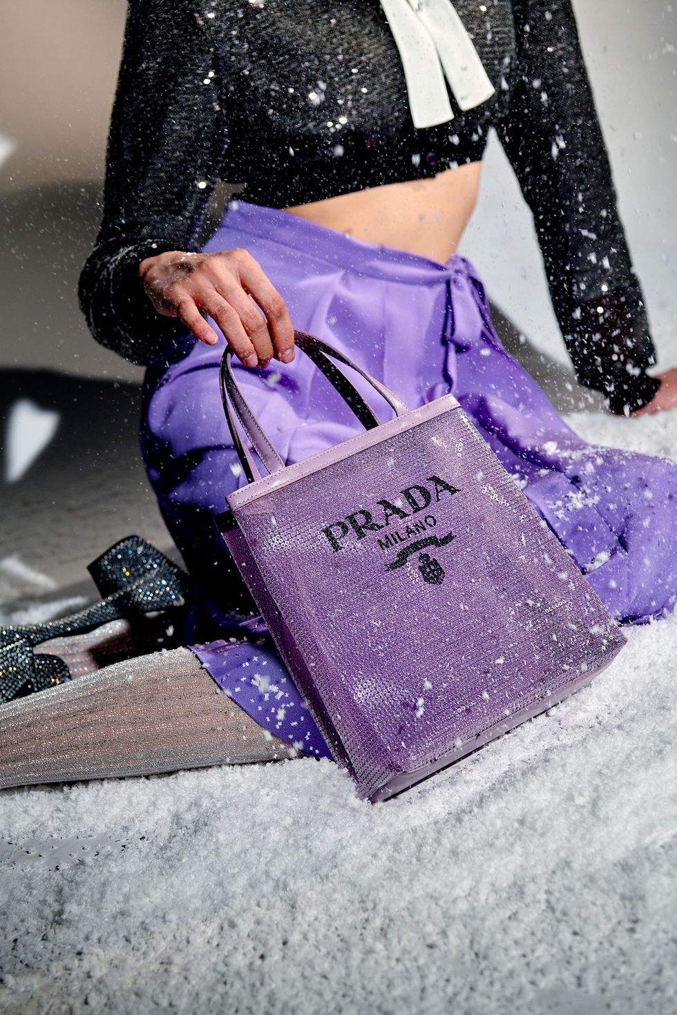 purple Prada  Bags, Handbag, Purple bags