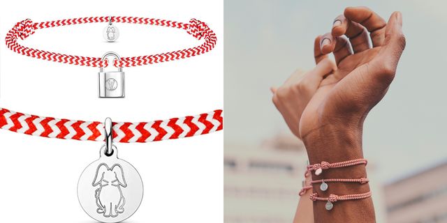 Louis Vuitton UNICEF Silver Lockit Bracelet by Sophie Turner
