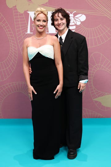 anna camp and jade whipkey arrive at the golden bee awards ceremony at fort manoel in gzira