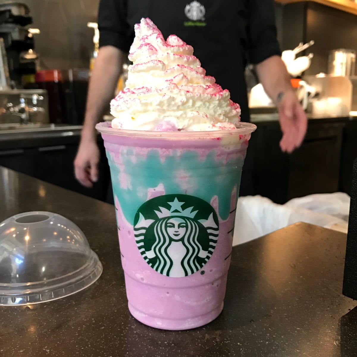 Starbucks Unicorn Frappucino Almost Out in Houston