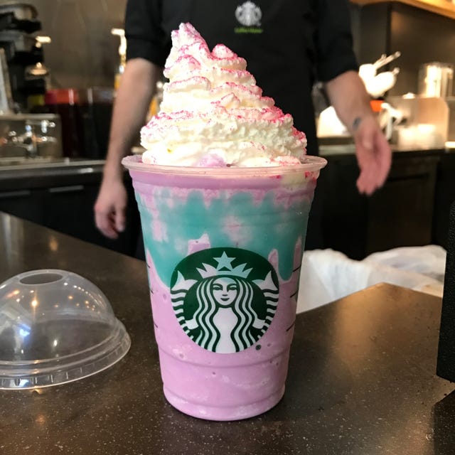 What Does The Unicorn Frappuccino Taste Like - Starbucks Unicorn 