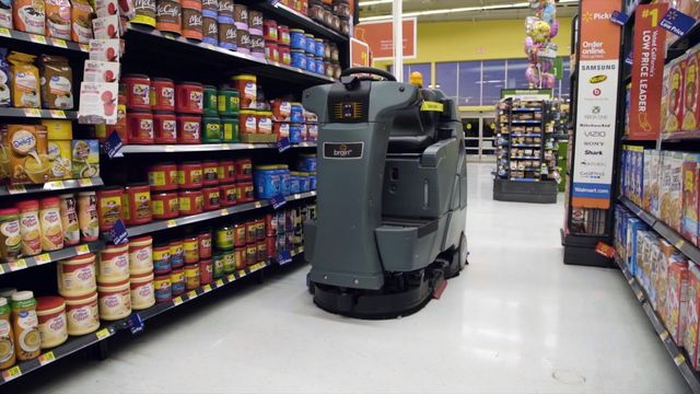 Walmart Buys 300 Aisle-Cleaning Robots from Brain Corp