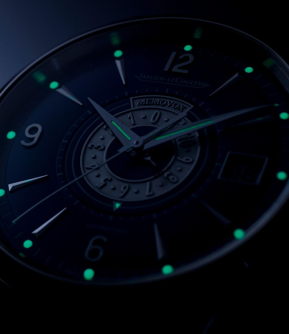 the green lume shines bright in low light