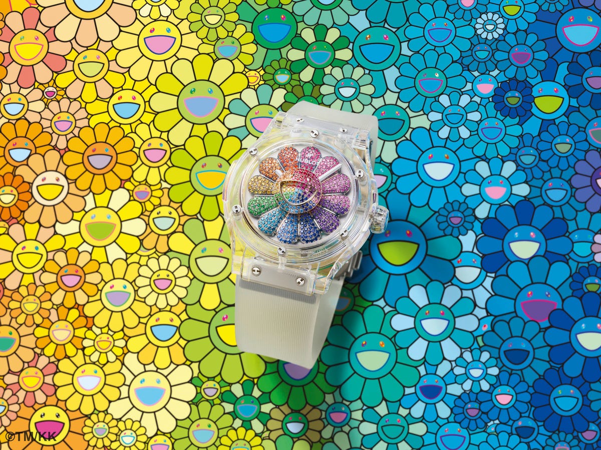 Hublot's New Takashi Murakami Watch Goes Full Flower Power