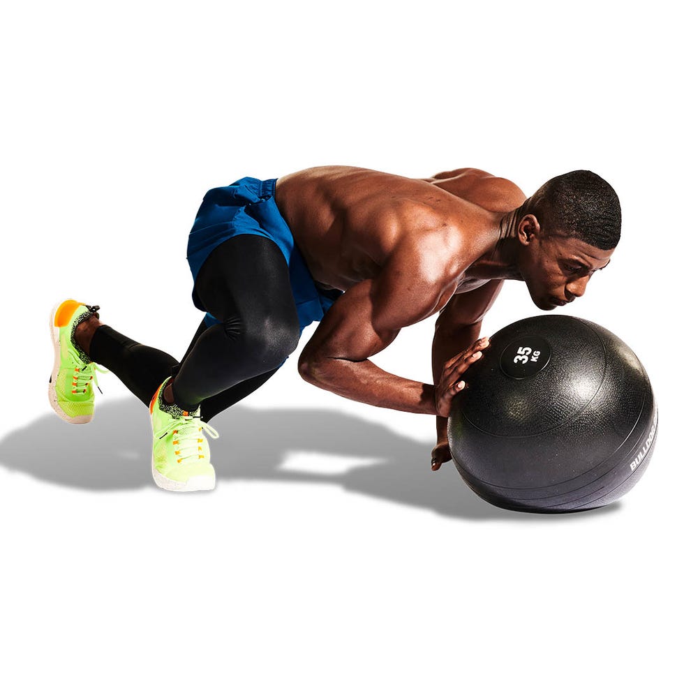 How to Master the D-ball Crawl for Harder, Stronger Abs and Full-body ...