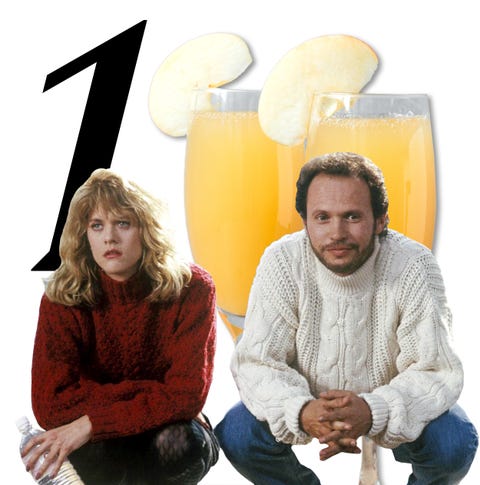 when harry met sally apple cider mimosa