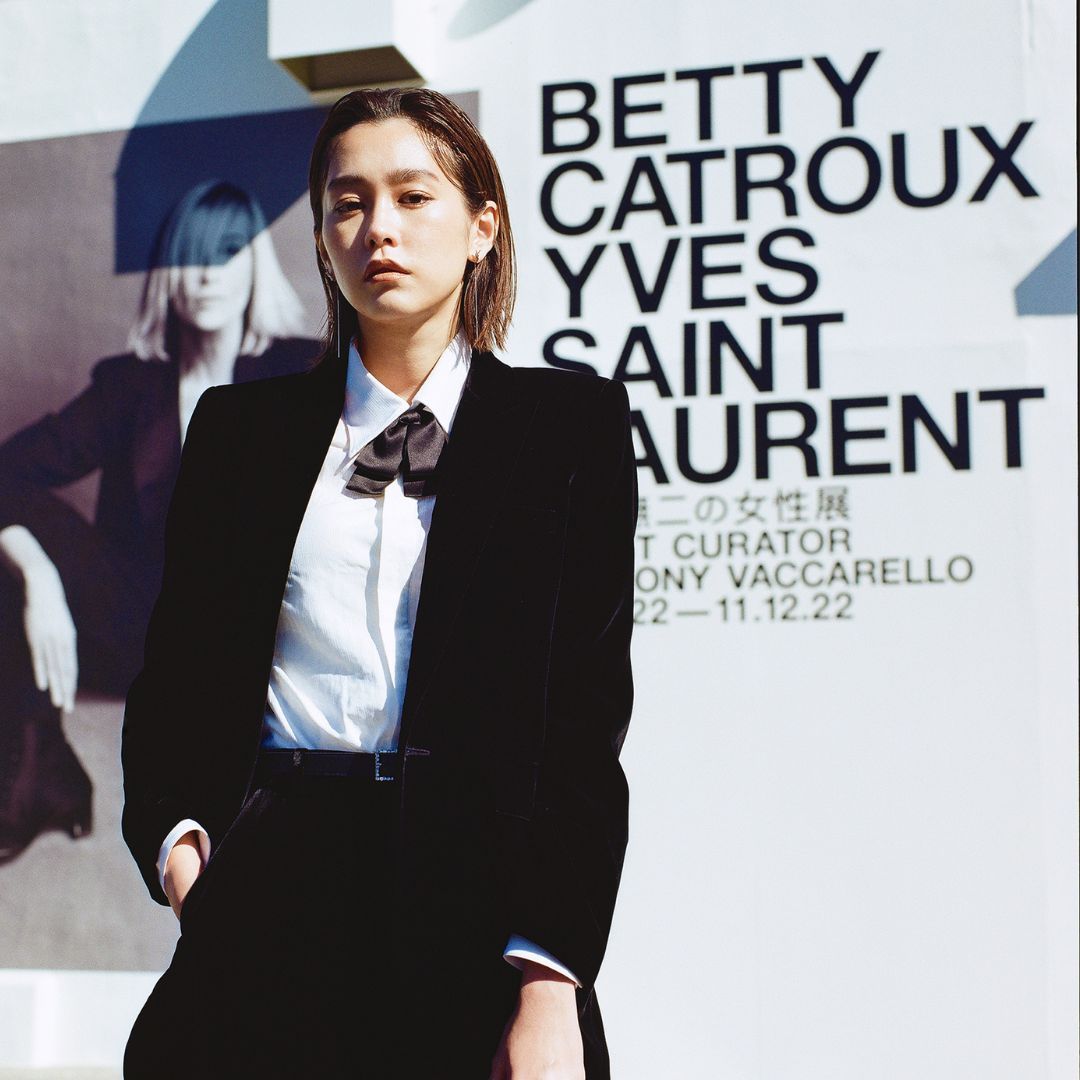 saintlaulent BETTY CATROUXポスター額装-