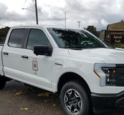 U.S. Forest Service f-150 lightning us forest service f150 lightning