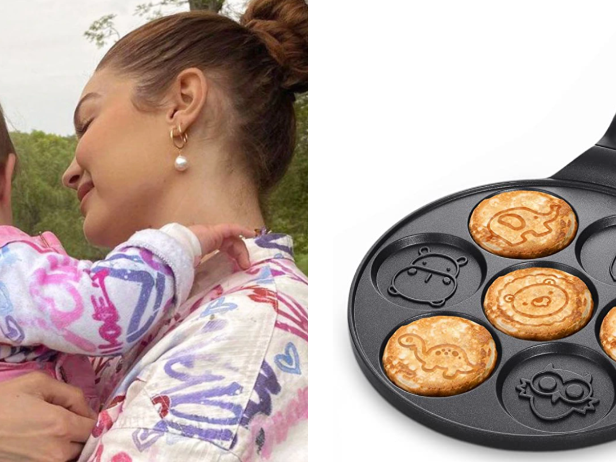 Gigi Hadid Uses This Pancake Pan Every Day For Her 'Very Mom