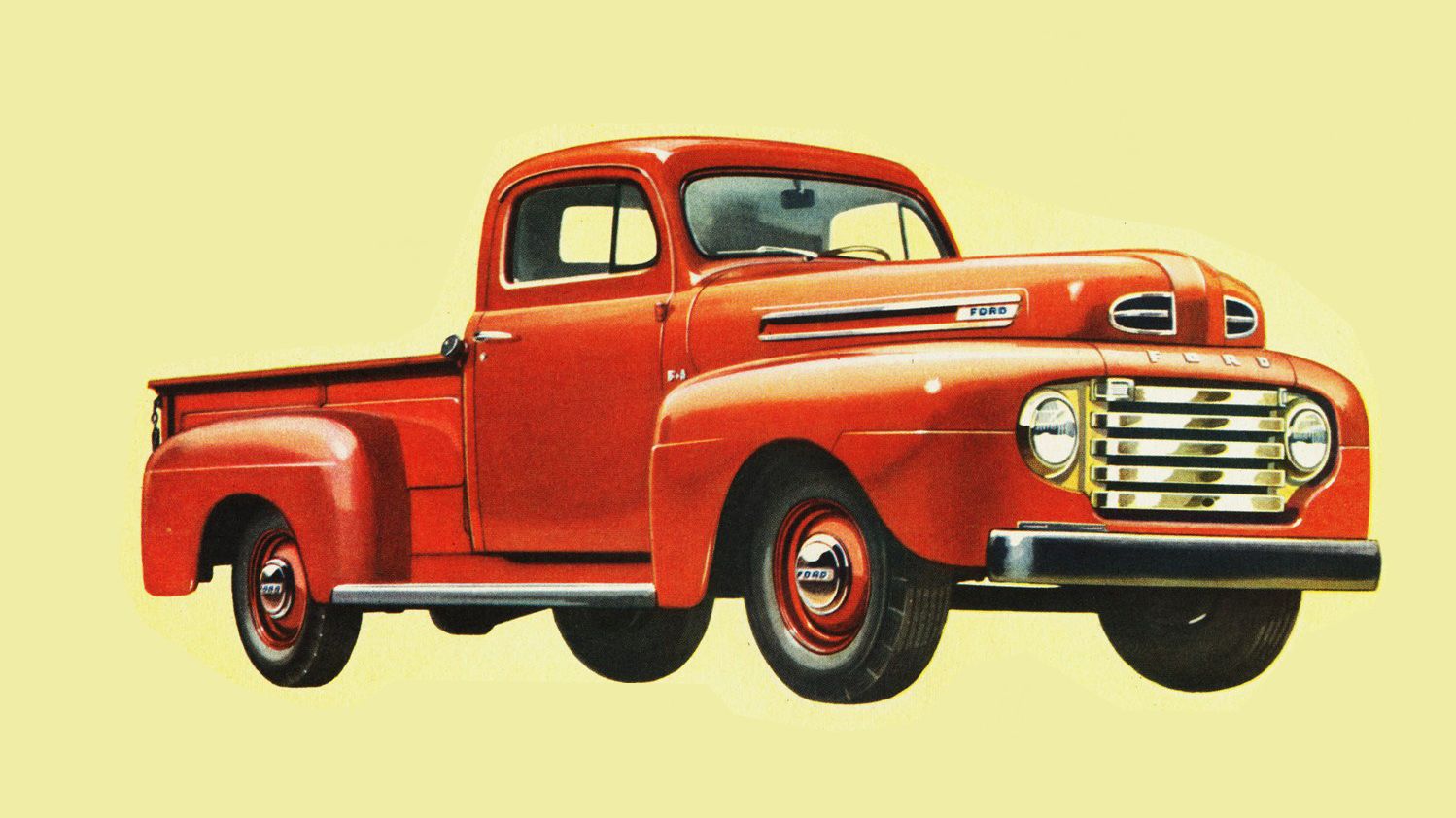 old ford trucks