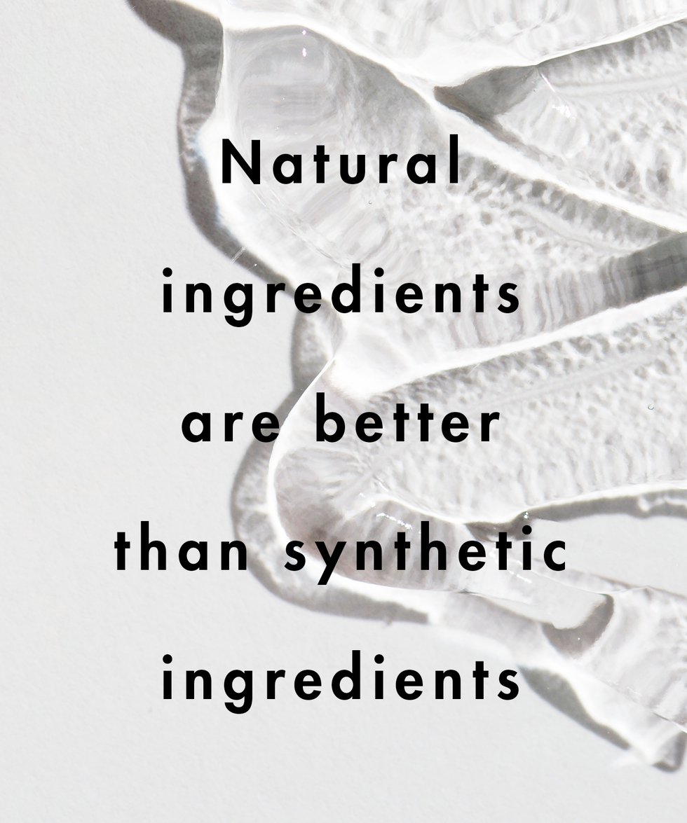naturalingredientsare betterthan syntheticingredients