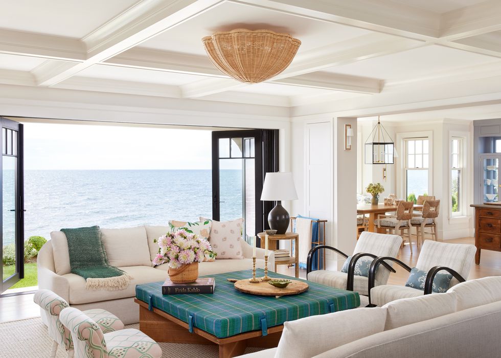 Designer Liz Caan Gives a Cape Cod Beach House the “English Cottage Treatment”
