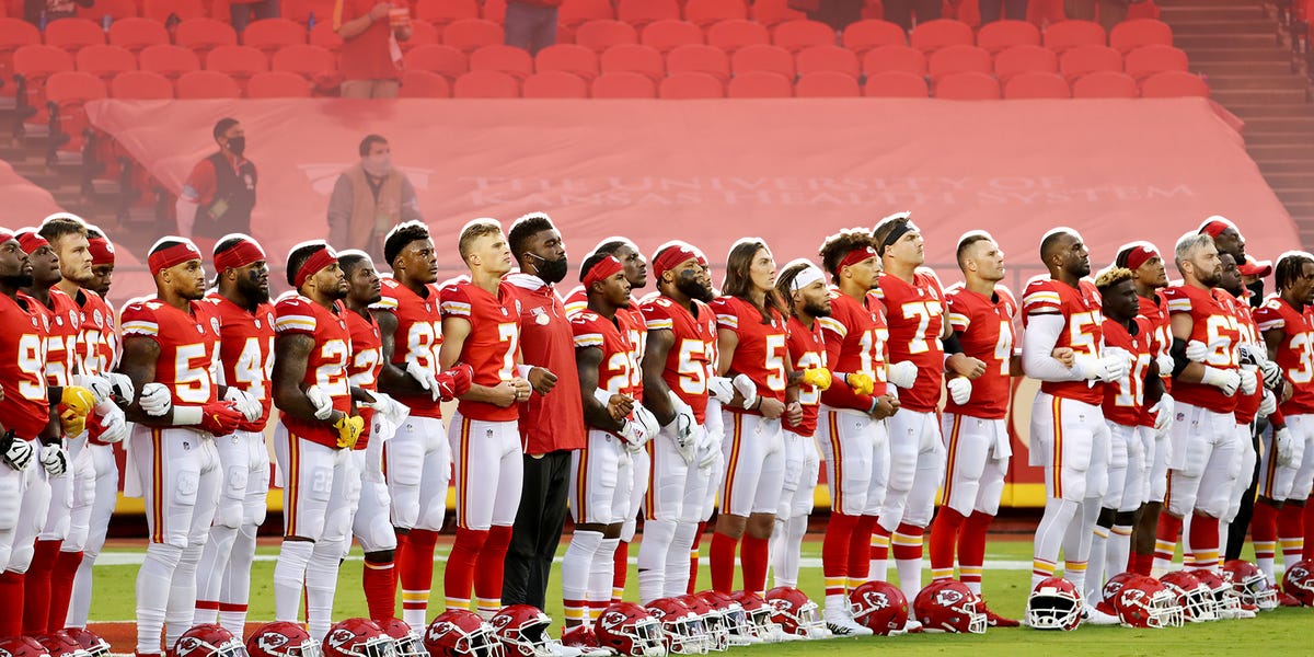 Kansas City Football Fans Booing During the Moment of Silence for