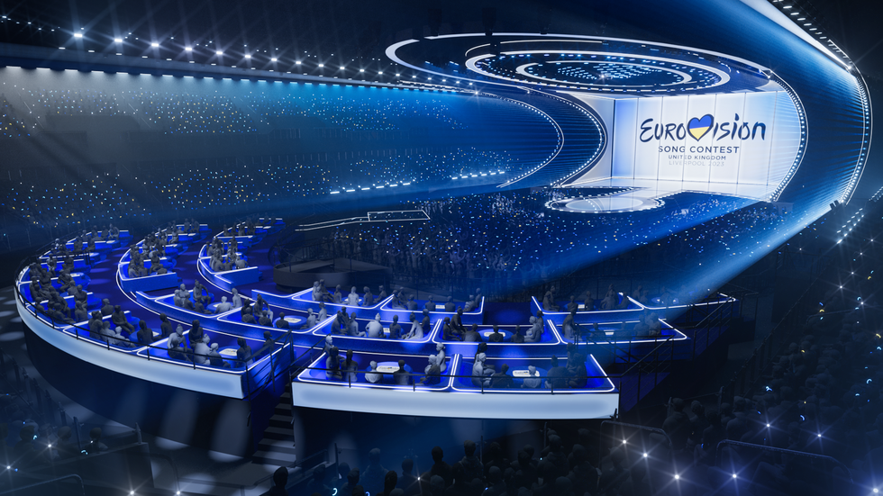 eurovisão 2023 o palco