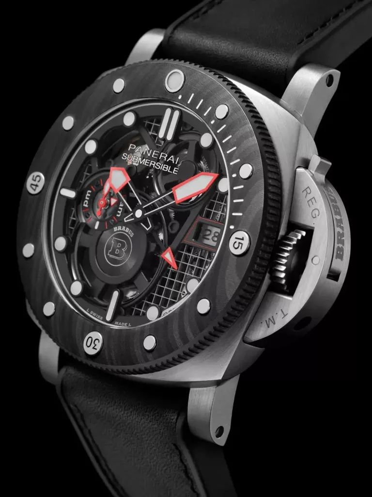 Panerai s New Brabus Collab Is a Titanium Watch Built by Lasers