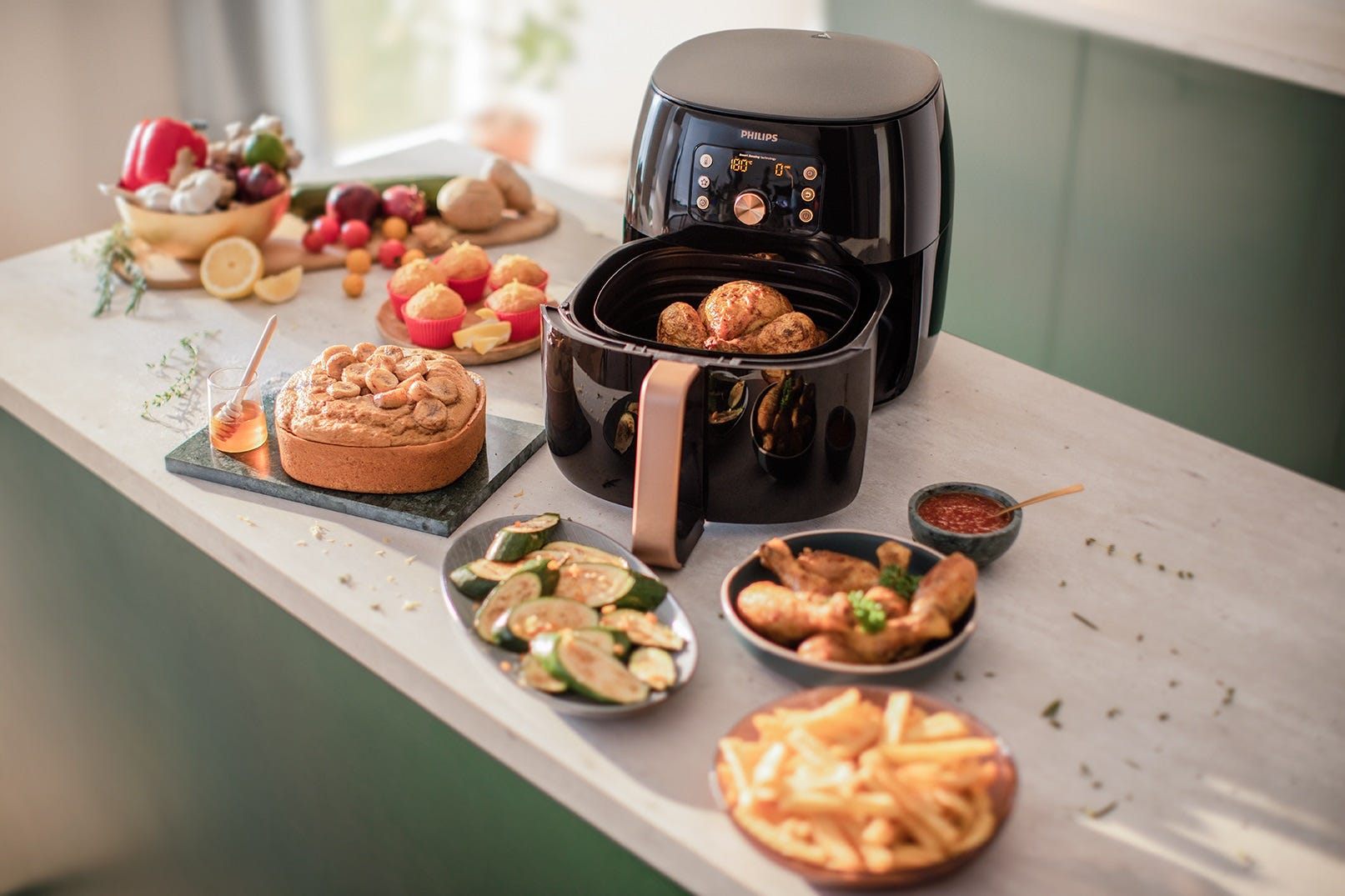 La rivoluzione culinaria arriva nella tua cucina con Philips Premium  Airfryer XXL 