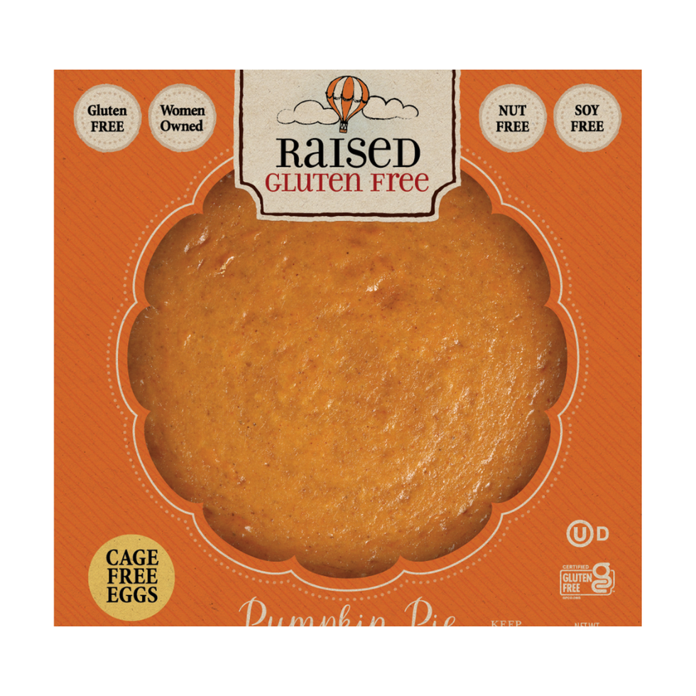 glutenfree pumpkin pie packaging