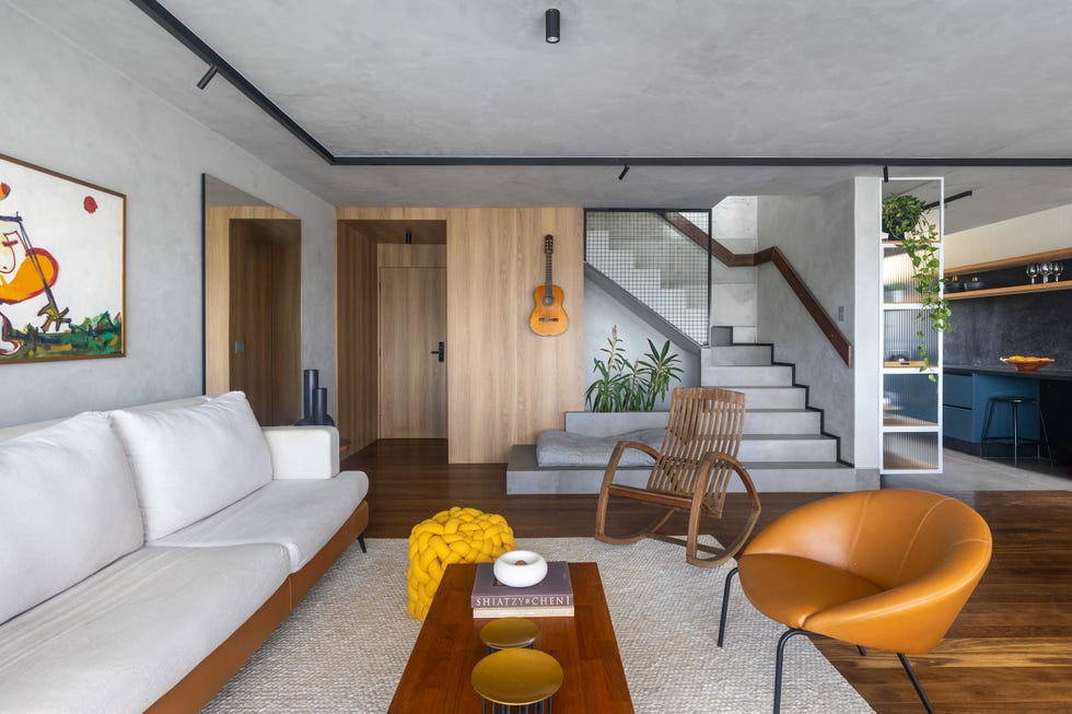 estilo industrial y esencia ochentera en este duplex inspirado en los clasicos lofts neoyorquinos