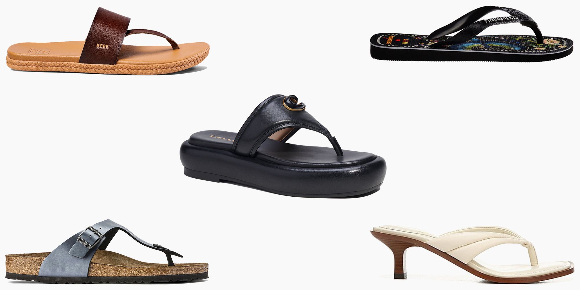 40 Incredibly Chic Pairs of the Best Thong Sandals to Slip Into This Summer