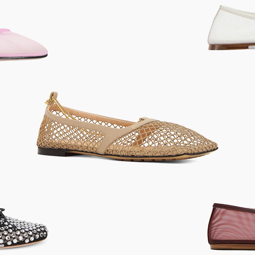 Mesh Flats Are Officially Everywhere—Here Are 16 to Shop the Shoe of the Summer