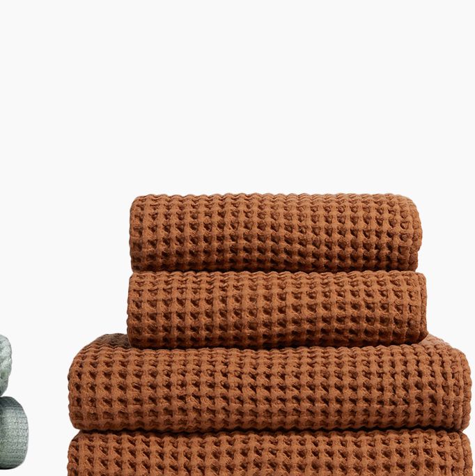 The 7 Best (and Most Stylish) Waffle Towels to Stock Your Linen Closet