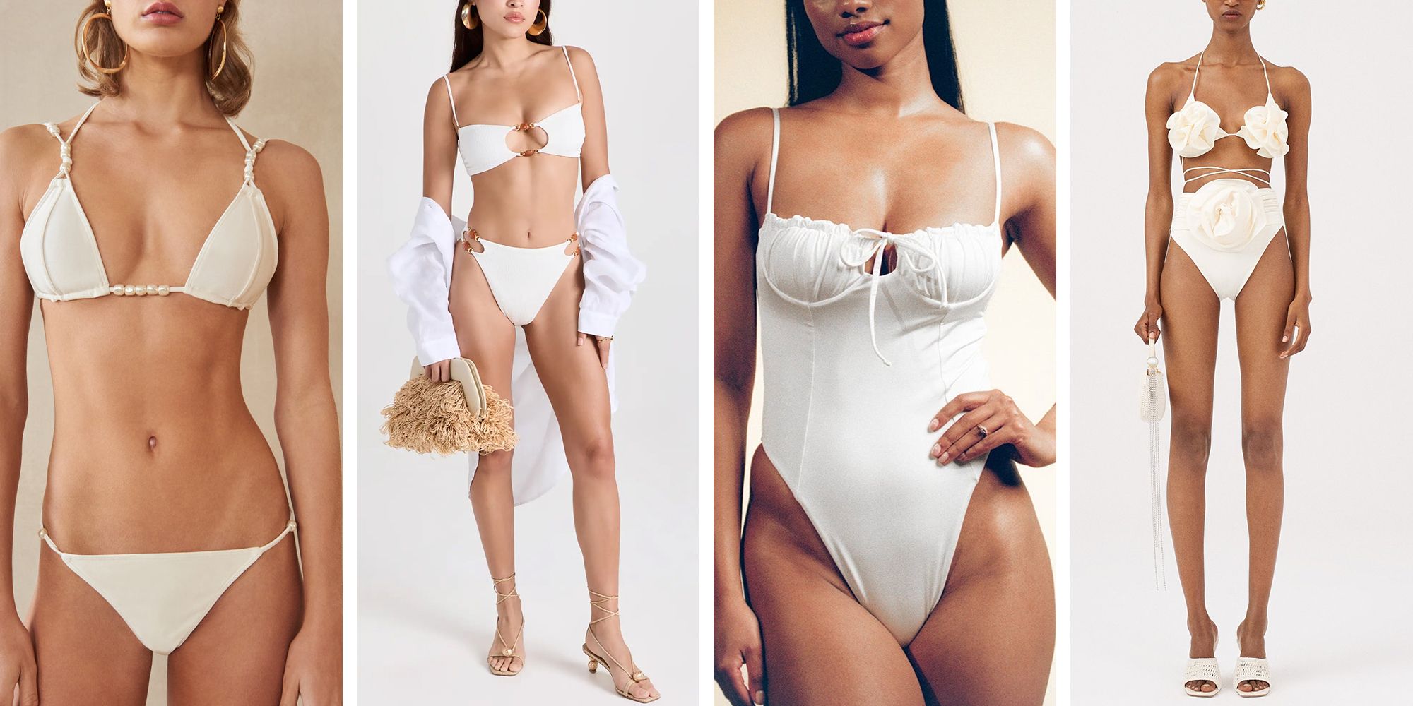 White Swimsuits, Womens White Swimsuits