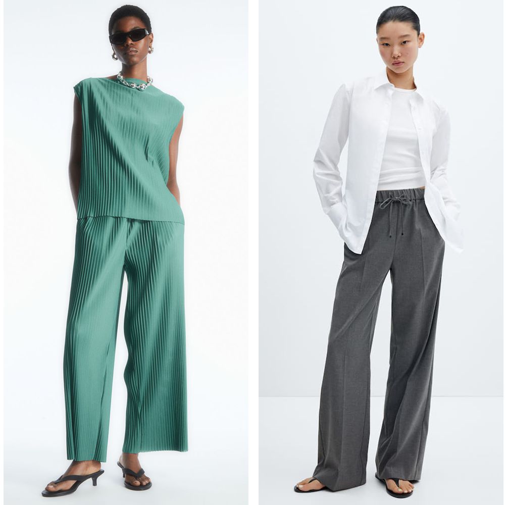 Shop Women's Pull On Pants - Elastic Waist Polyester Pants for Women Online