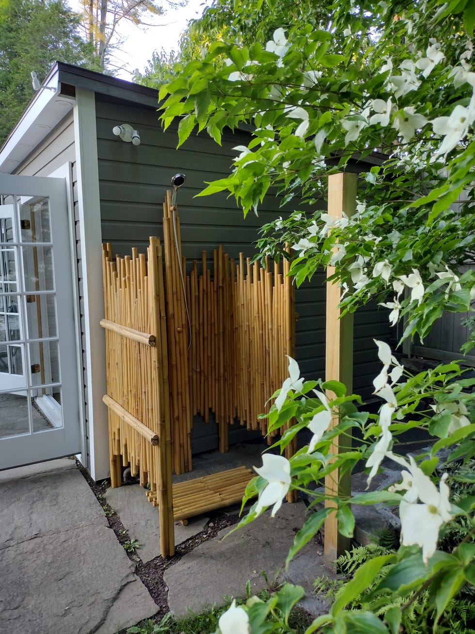 outdoor shower