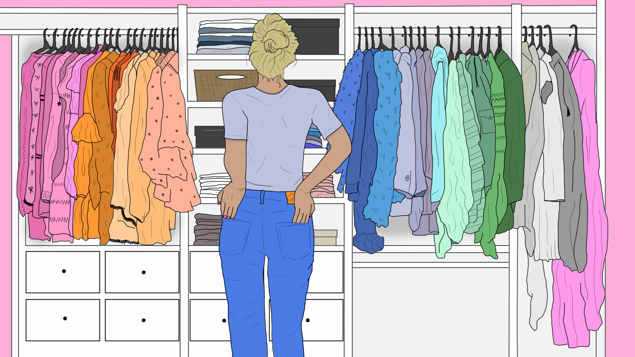 A decluttering expert reveals 6 ways to make your wardrobe work