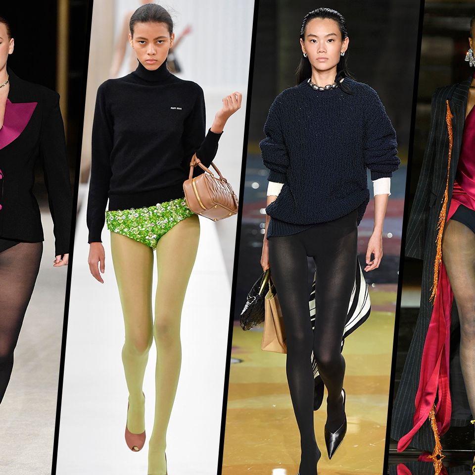The visible underwear trend is back, according to these designer