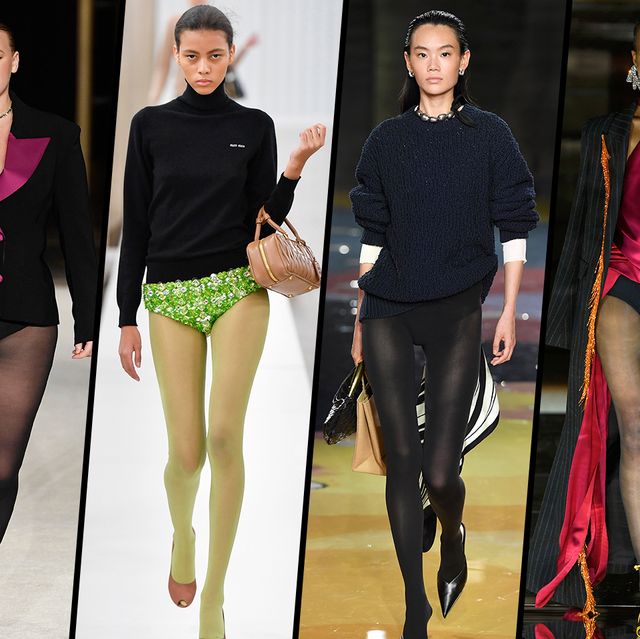 Tights under pants one Year of pantyhose outfits 2023👀 