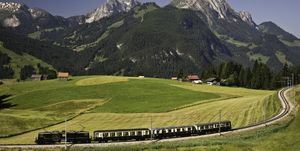 Swiss train trip