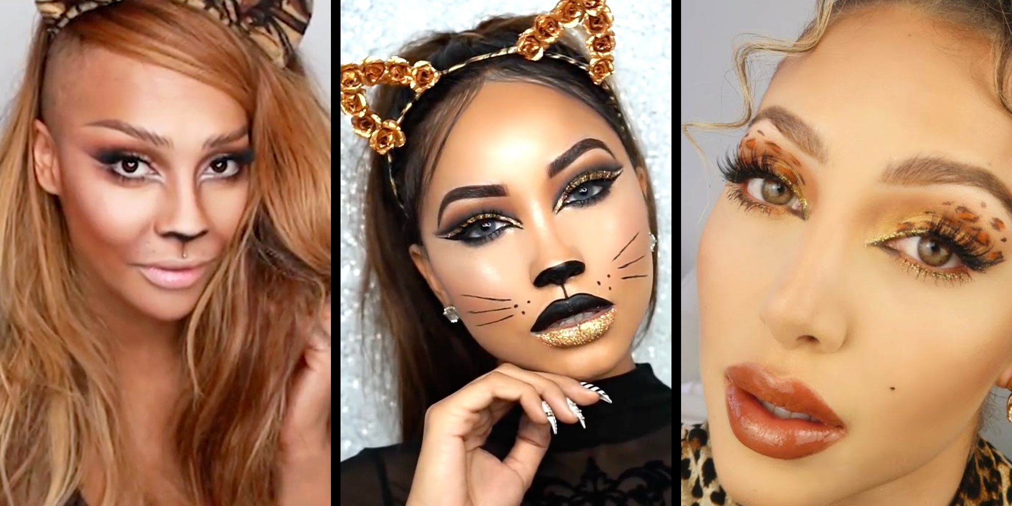 Easy Cat Makeup Look for Halloween Using Eyeliner - Lancôme