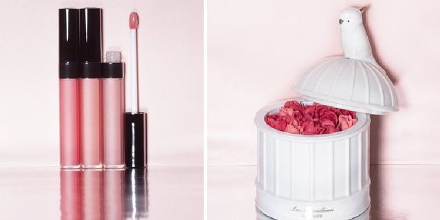 Pink, Product, Beauty, Lipstick, Cosmetics, Lip gloss, Material property, Peach, 