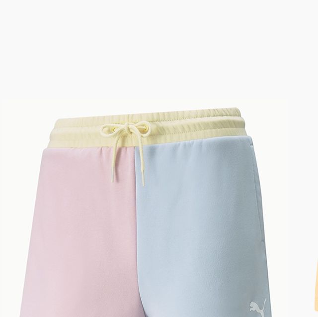 Women Cotton Summer Short Sweatpants Shorts Elastic Waist Comfy Hot Pants  Sea B