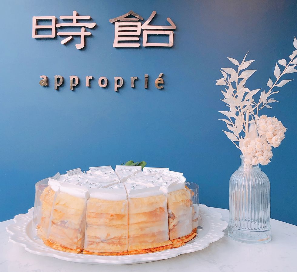 時飴AppropriéX台中歌劇院，快閃推出Pop-up store期間限定口味「青梅千層蛋糕」