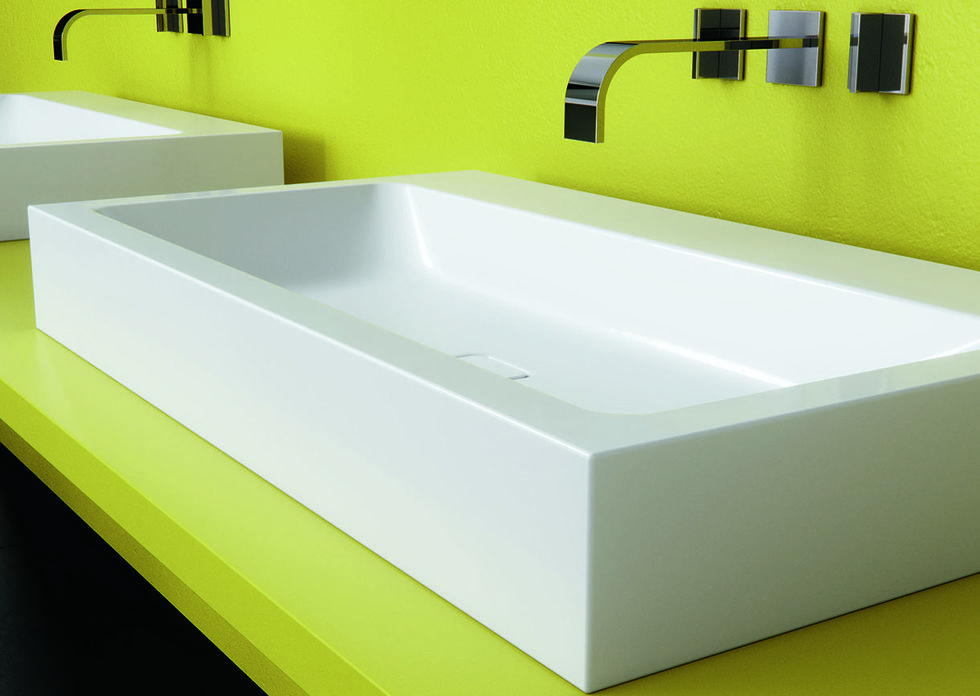 Sink, Bathtub, Bathroom sink, Bathroom, Yellow, Plumbing fixture, Tap, Room, Rectangle, Material property, 