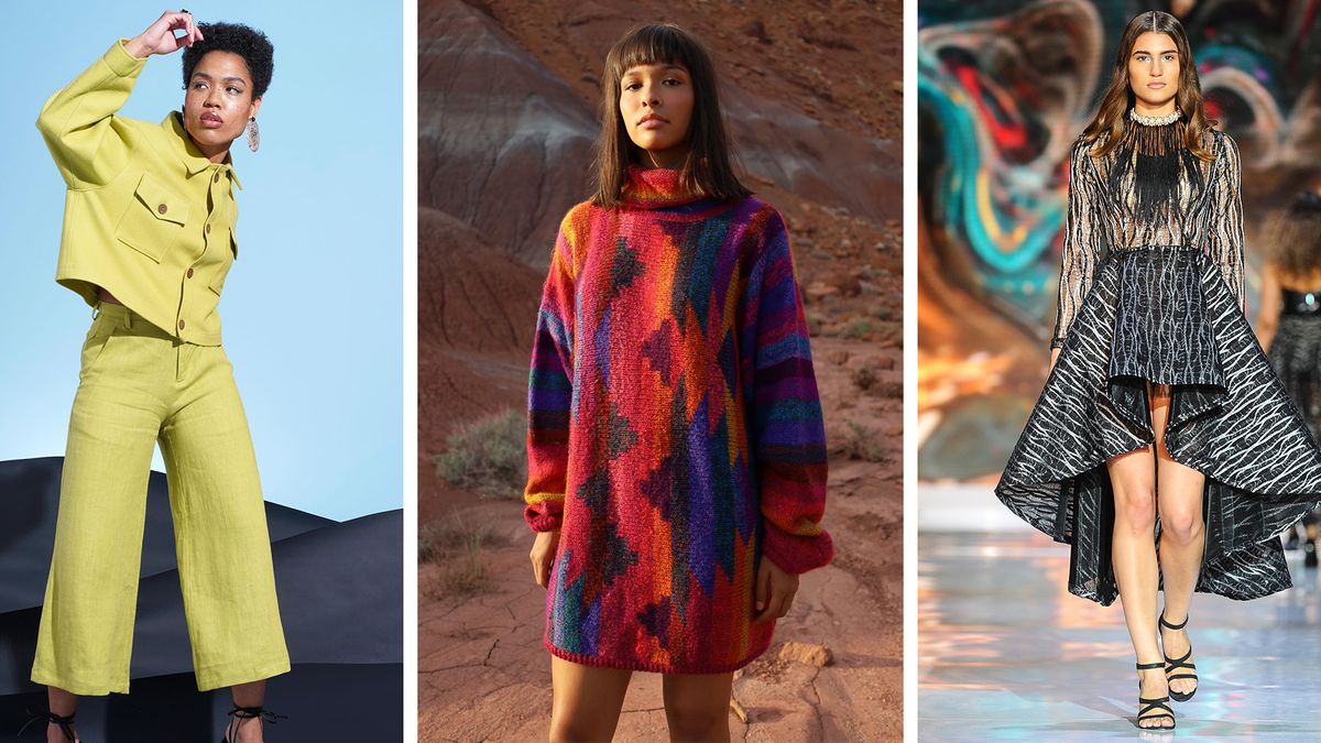 First Nations fashion designers make history at Australian Fashion