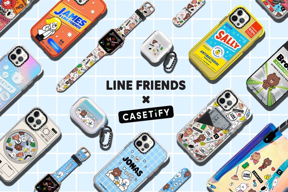 line friends x casetify 聯名系列
