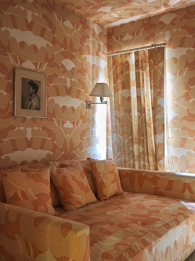 a guest room at the louis armstrong house museum, which is located in in corona, queens, new york