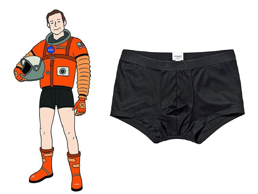 Clothing, Sportswear, Underpants, Briefs, Shorts, Personal protective equipment, Fictional character, Jersey, Trunks, 