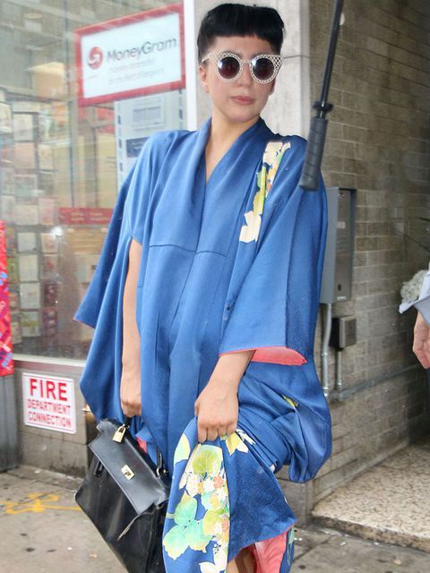 レディー・ガガ　着物 kimono