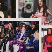 influencers at fashion week
