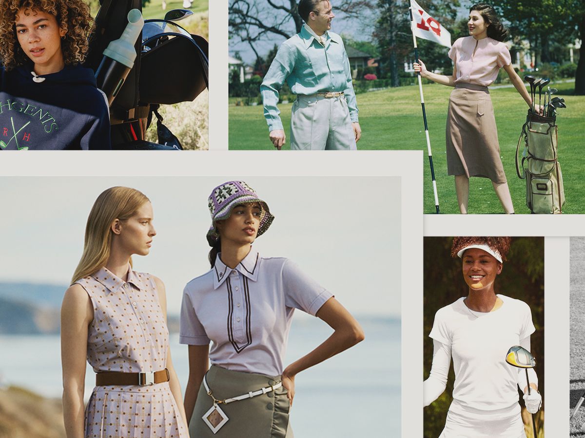 fashion golf clothes