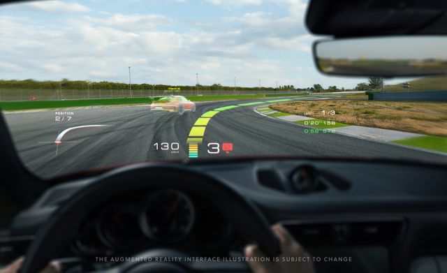 Porsche Investing in Augmented-Reality Head-Up Displays