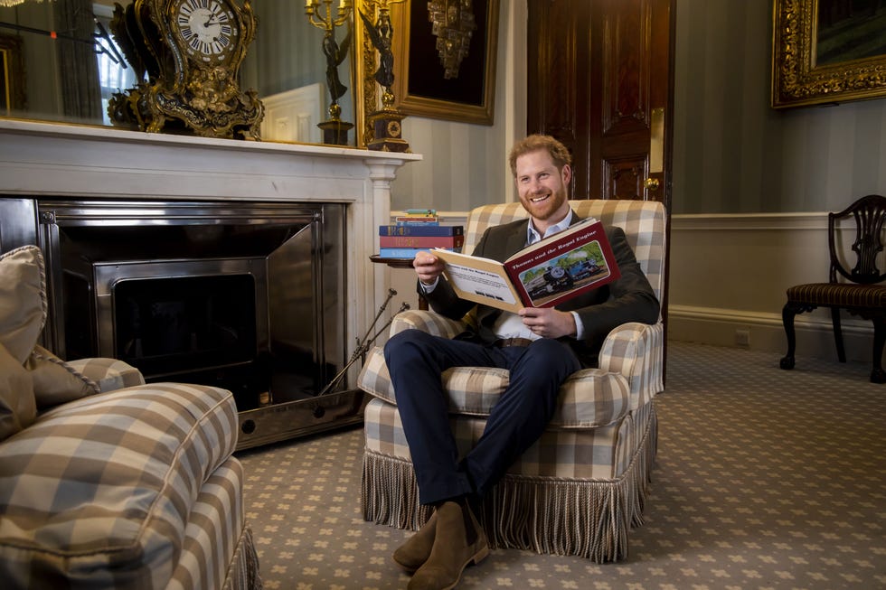 prince harry introduces thomas  friends royal special