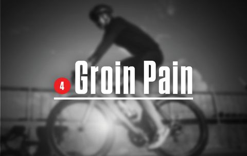 cycling pain, groin