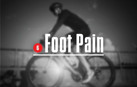 cycling foot pain
