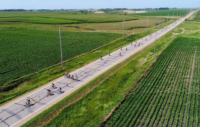 RAGBRAI route