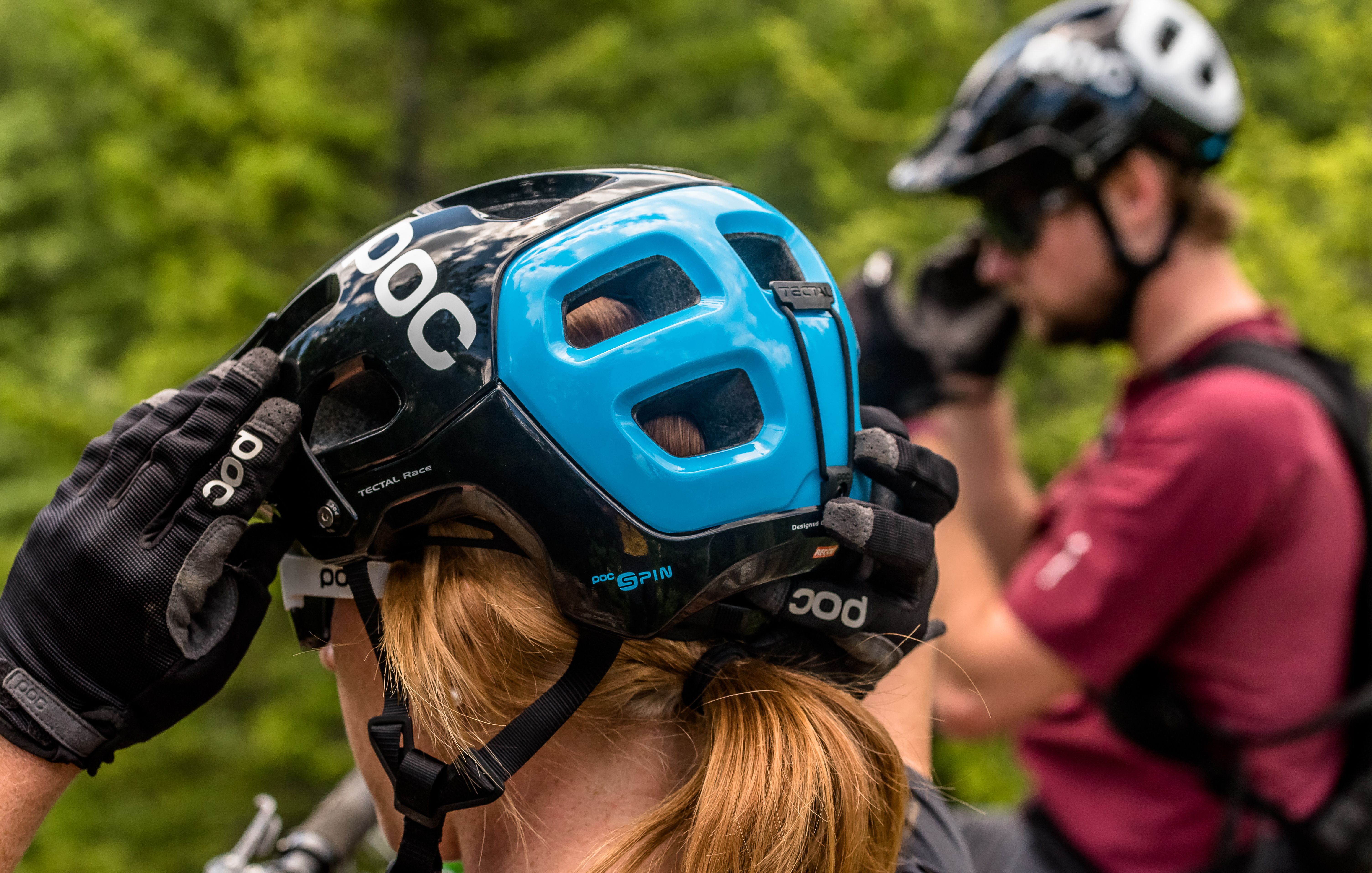 Poc tectal race clearance spin helmet